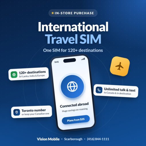 International Travel SIM Card for 120+ Countries